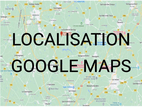 Localisation sur Maps